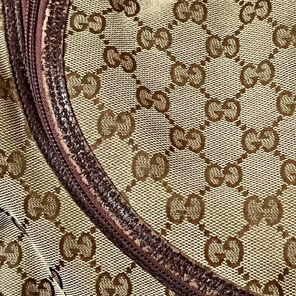 Gucci Monogram Canvas Diaper Bag